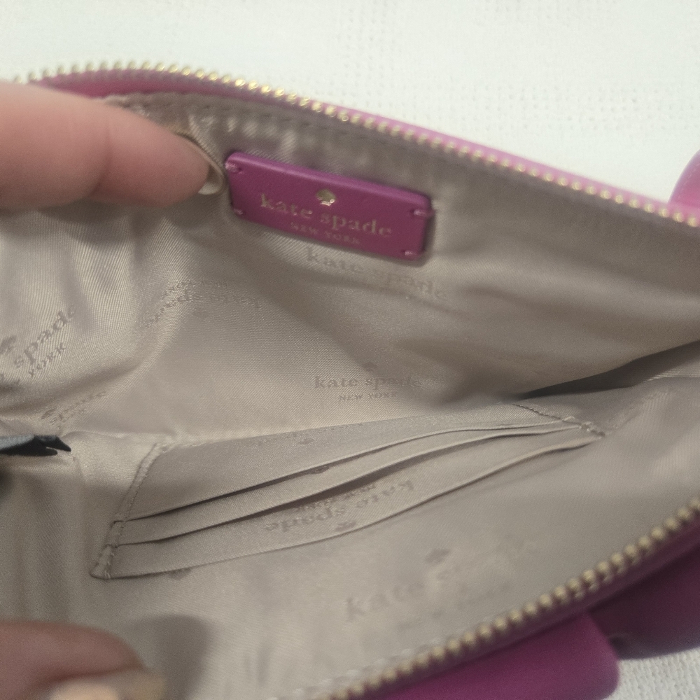 Kate Spade Millie Bow Wristlet New - Picture 13 of 14